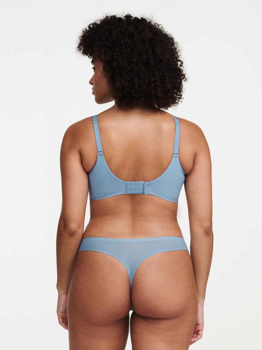 Lingerie & Intimates Sheer-essentials Underwire | Chantelle Comfort Chic Memory Foam Bra - Misty Grey