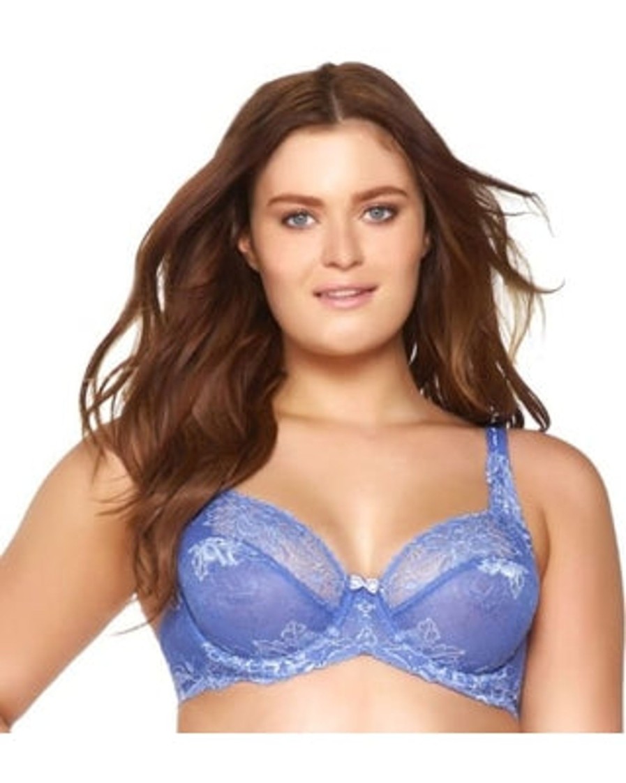 Lingerie & Intimates Sheer-essentials Underwire | Madison Unlined Underwire Bra - Blue