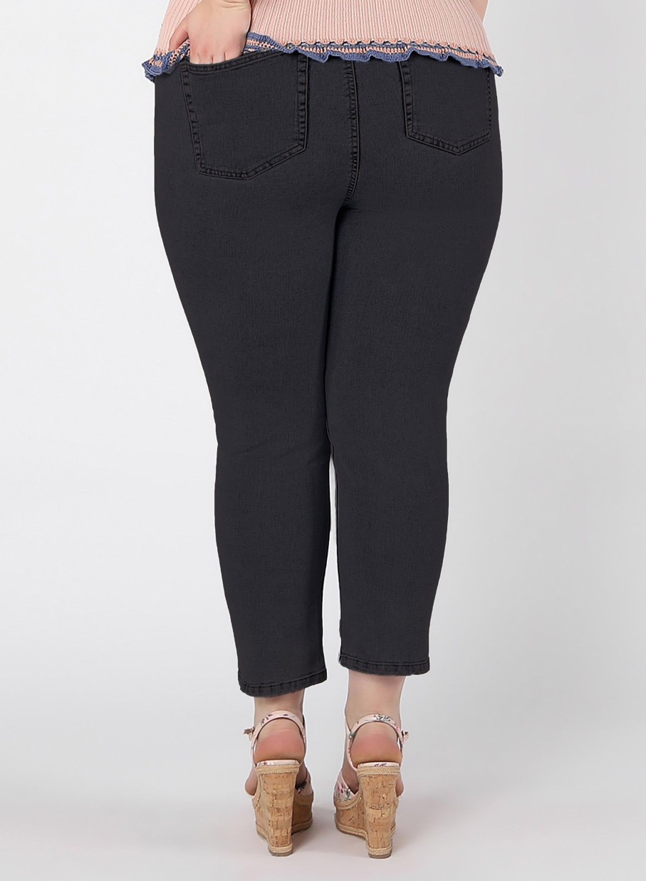 Clothing Sheer-essentials Jeans | Dex High Rise Straight Leg Jeans