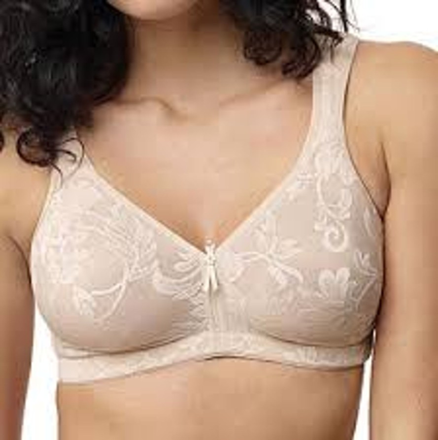 Lingerie & Intimates Sheer-essentials Plus Size | Versailles Seamless Wire-Free Bra - Nude