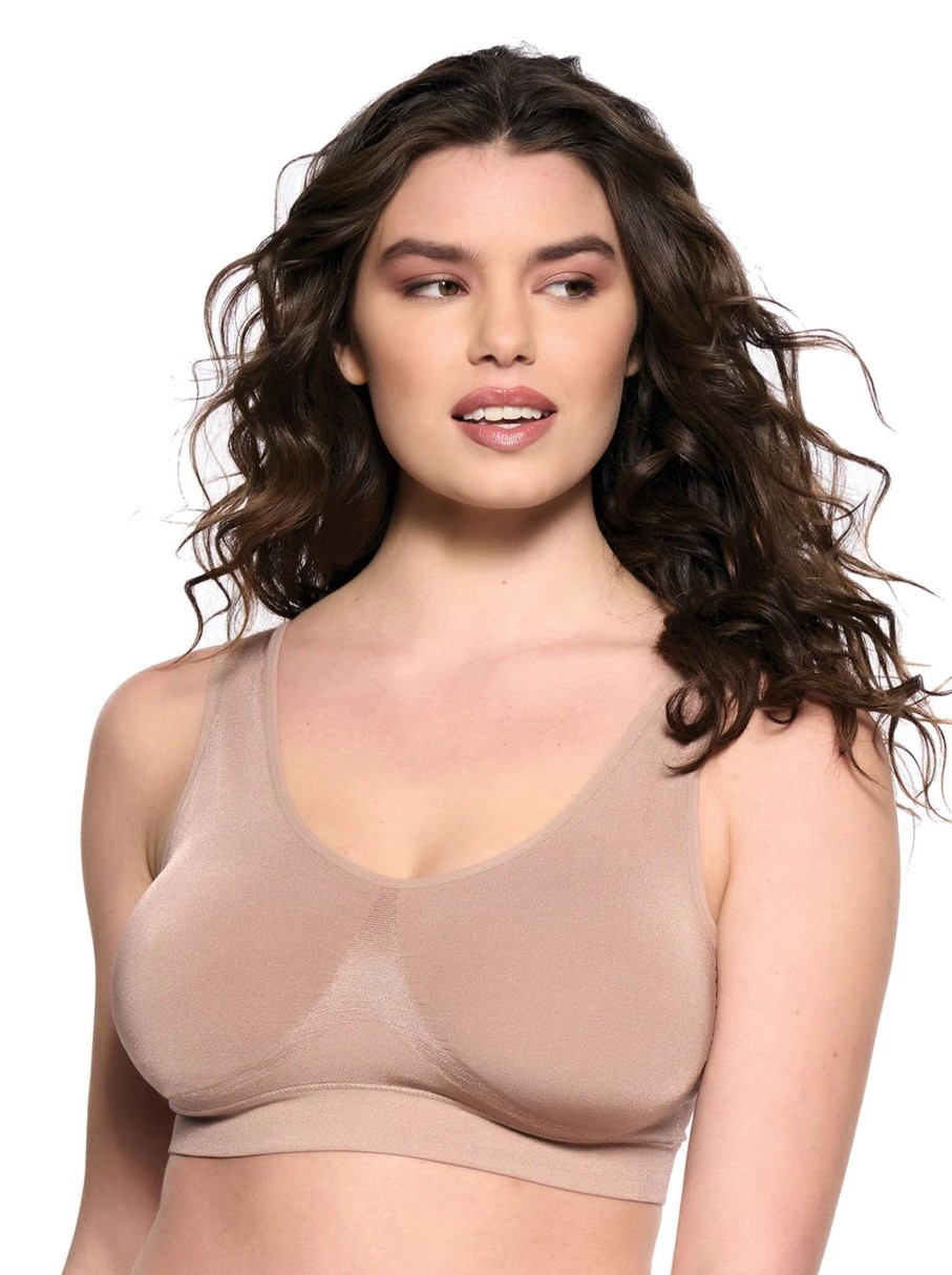 Lingerie & Intimates Sheer-essentials Plus Size | Body Smooth Seamless Wire-Free Bralette