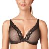 Lingerie & Intimates Sheer-essentials Plunge | Brooklyn Plunge - Black