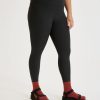 Clothing Sheer-essentials Active Wear | Girlfriend Collective 28.5 Rib High Rise Legging - Black