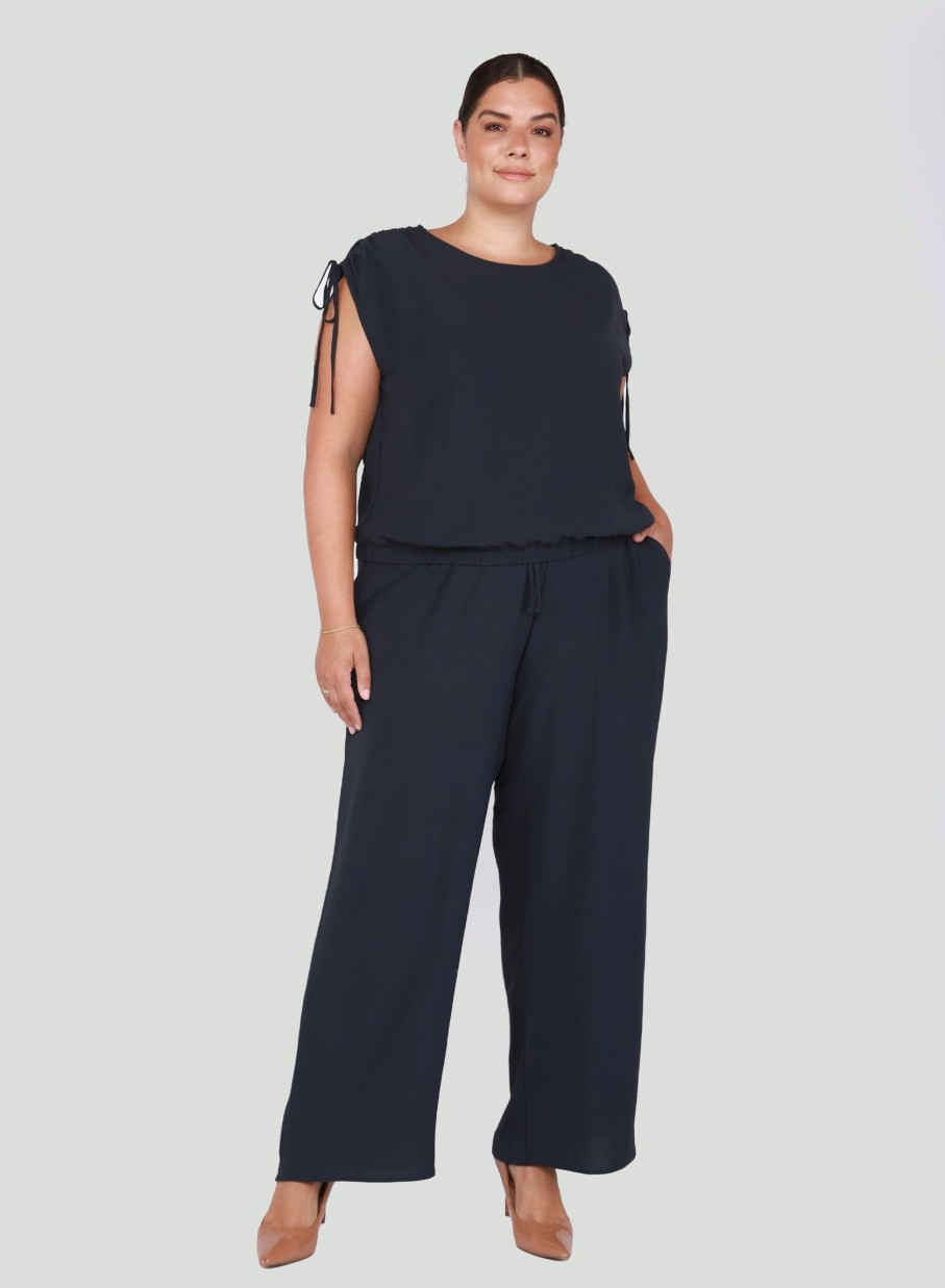 Clothing Sheer-essentials Plus Size | Dex Wide Leg Trouser