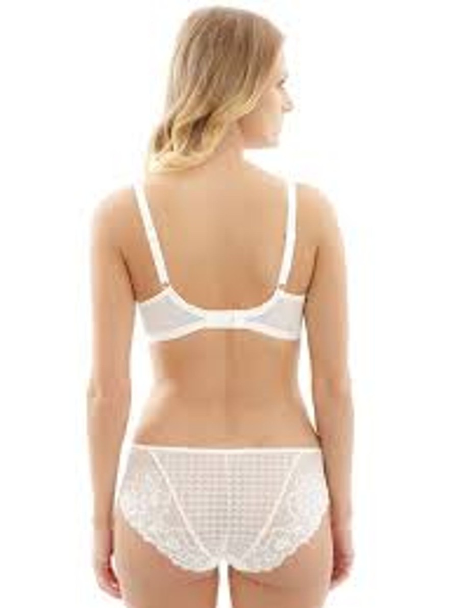 Lingerie & Intimates Sheer-essentials Balconettes | Panache Envy Full Cup Underwire Bra - White - Size J 30