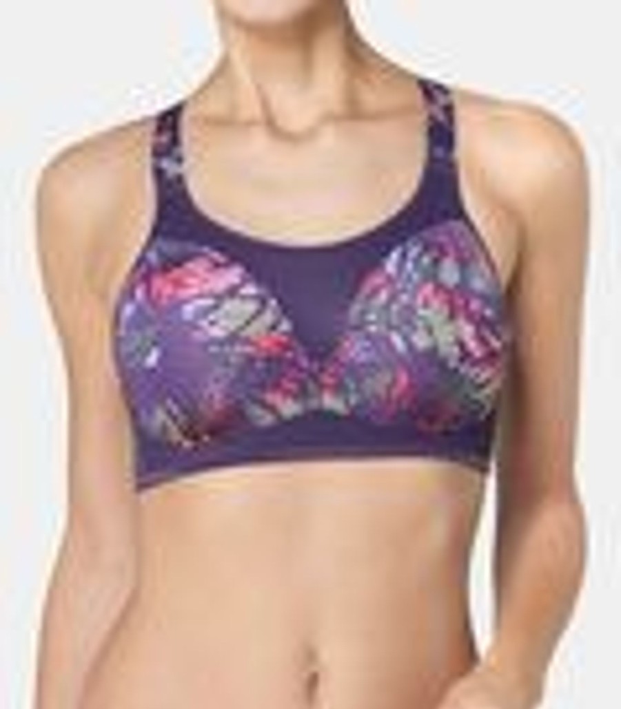 Lingerie & Intimates Sheer-essentials Underwire | Triaction Magic Motion Sports Bra - Printed