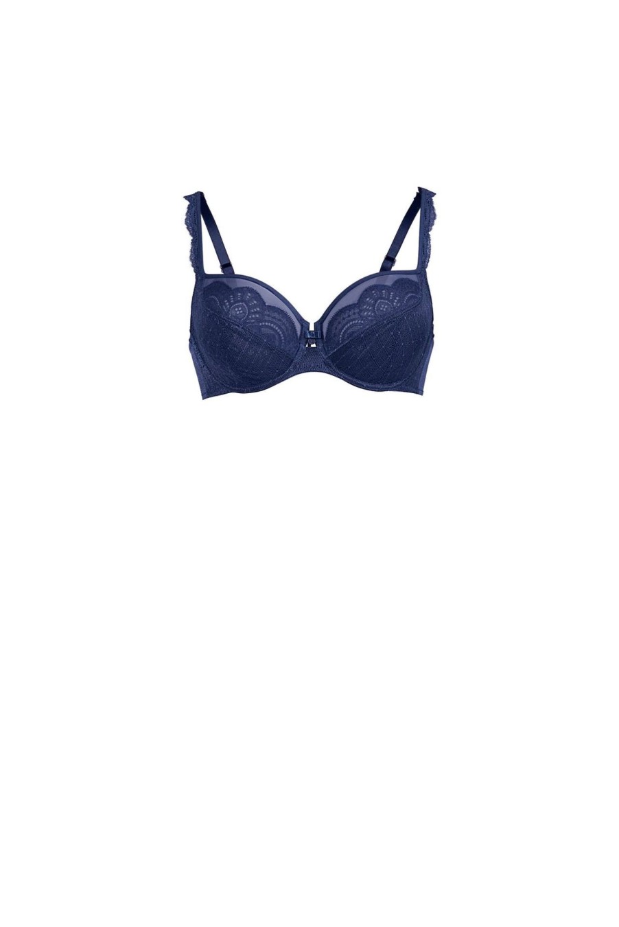 Lingerie & Intimates Sheer-essentials Plus Size | Selma Underwire Bra - Patriot Blue