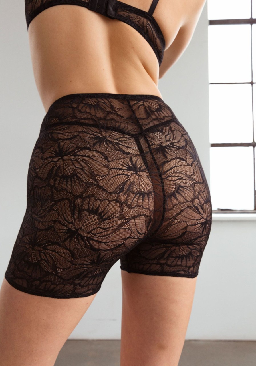 Clothing Sheer-essentials Plus Size | Euphoria Lace Short