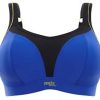 Lingerie & Intimates Sheer-essentials Racer Back | Wire Free Sports Bra - Cobalt