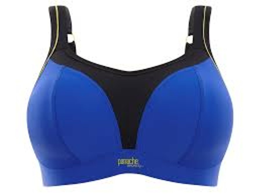 Lingerie & Intimates Sheer-essentials Racer Back | Wire Free Sports Bra - Cobalt