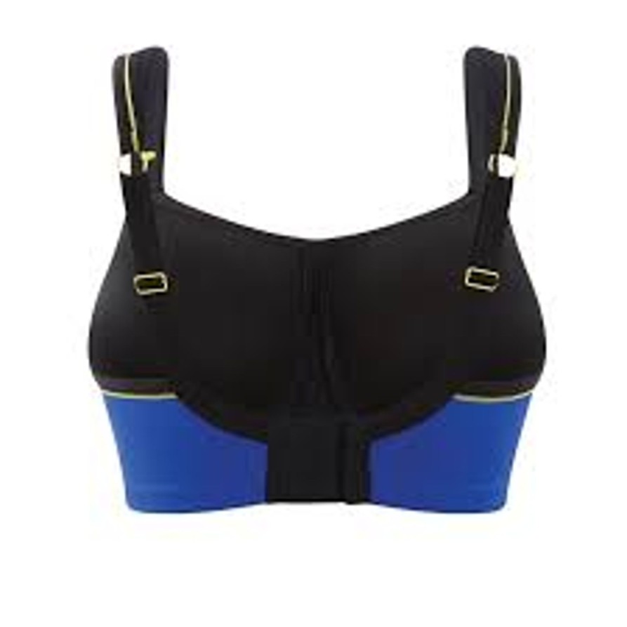 Lingerie & Intimates Sheer-essentials Racer Back | Wire Free Sports Bra - Cobalt