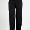 Clothing Sheer-essentials Pants | Landon Linen & Bamboo Pant - Black