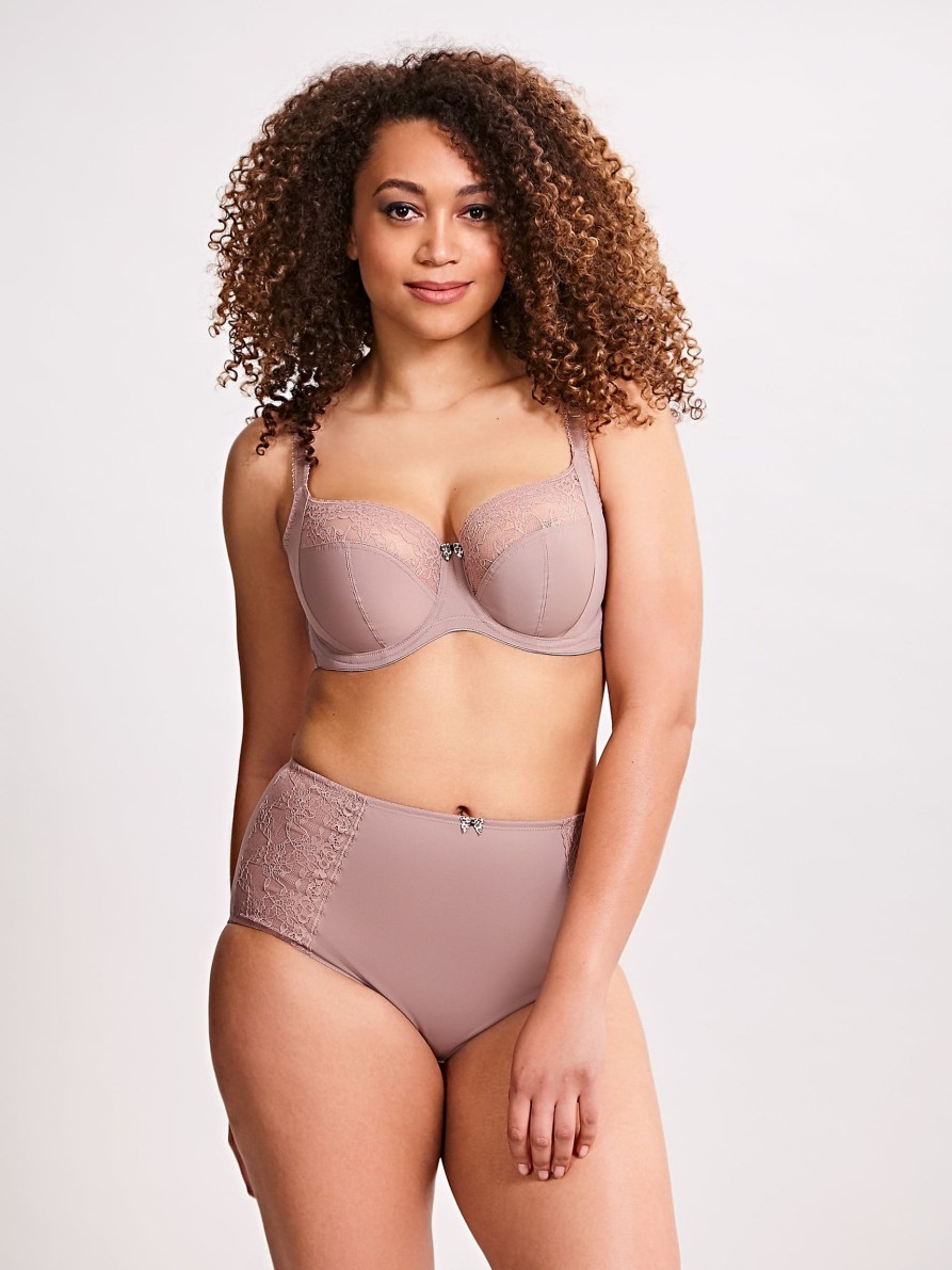 Lingerie & Intimates Sheer-essentials Underwire | Sculptresse Chi Chi Balconnet - Cappuccino