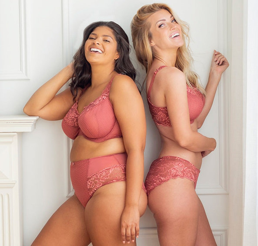 Lingerie & Intimates Sheer-essentials Racer Back | Serena Lace Bra - Canyon Rose