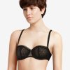 Lingerie & Intimates Sheer-essentials Balconettes | C Jolie Demi Bra - Black