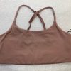 Lingerie & Intimates Sheer-essentials Sports Bra | Girlfriend Collective Juliet Strappy Float Bra - Fog - Size Large