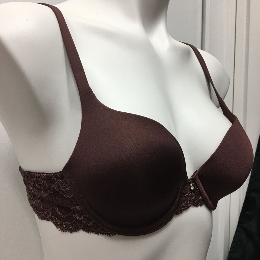 Lingerie & Intimates Sheer-essentials T-Shirt Bras | Pure T-Shirt Bra - Chestnut