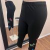 Clothing Sheer-essentials Leggings | Dragonfly Capri Leggings