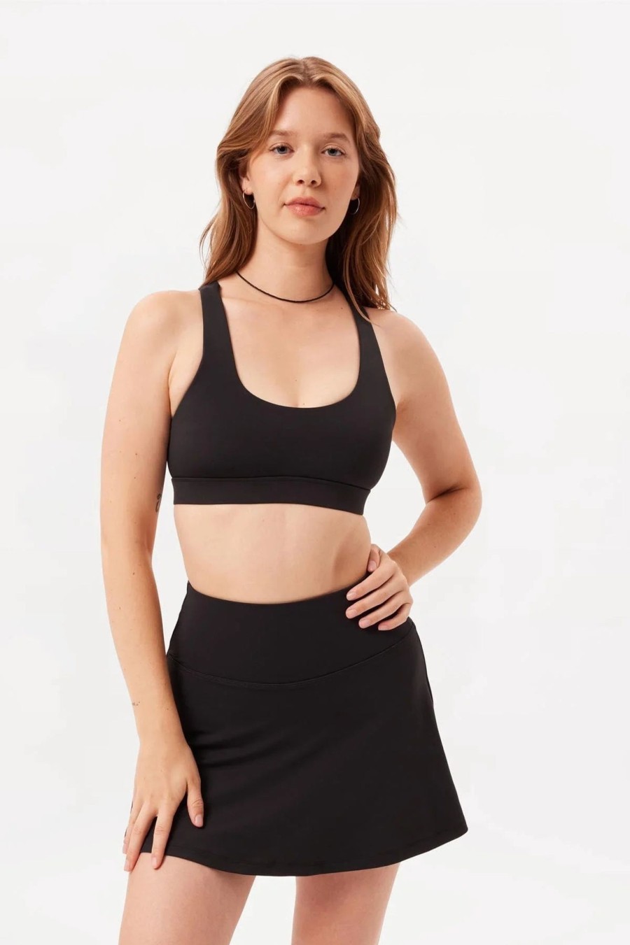 Lingerie & Intimates Sheer-essentials Sports Bra | Girlfriend Collective Ella Scoop Neck Bra