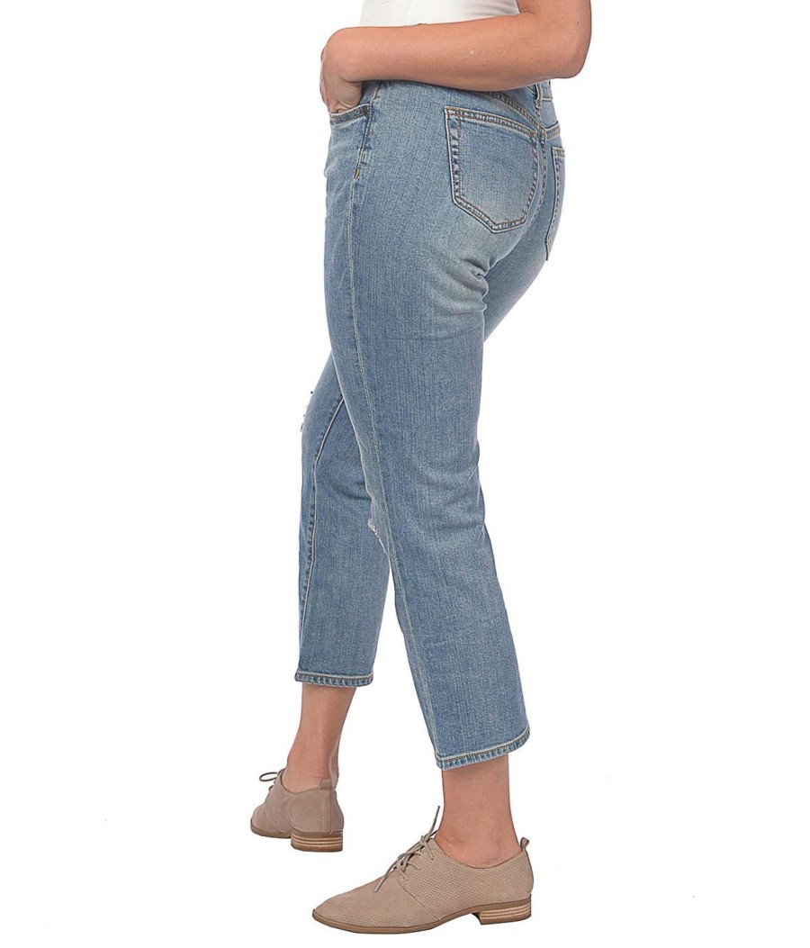 Clothing Sheer-essentials Pants | Gina High Rise Denim