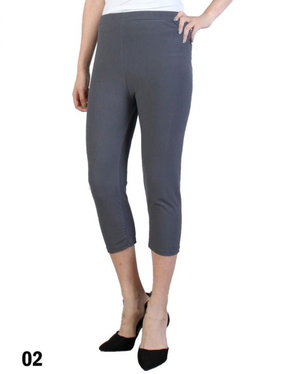 Clothing Sheer-essentials Capris | Stretch Capri