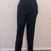 Clothing Sheer-essentials Pants | Lasania Basic Black Ankle Pants