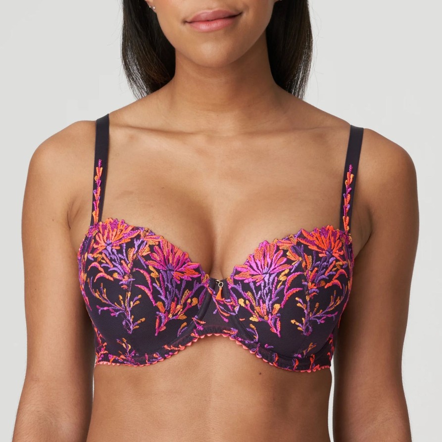 Lingerie & Intimates Sheer-essentials Underwire | Prima Donna Las Salinas Half Padded Balcony Bra