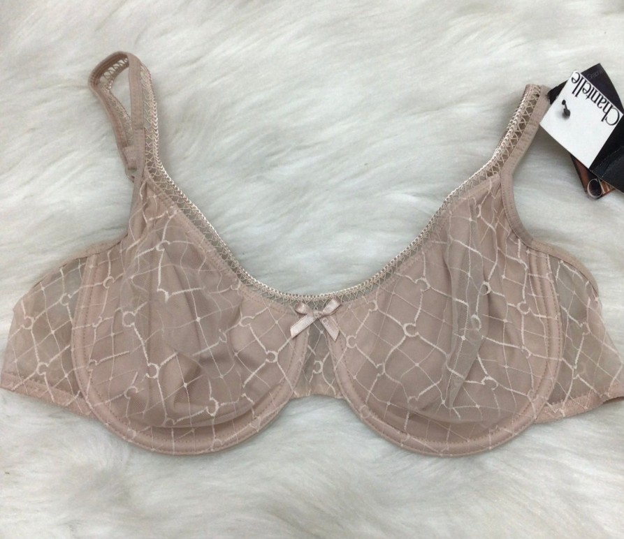 Lingerie & Intimates Sheer-essentials Underwire | Chantelle Decollete Naturel Underwire