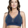 Lingerie & Intimates Sheer-essentials Bralettes | Parfait Dalis Bralette - Navy