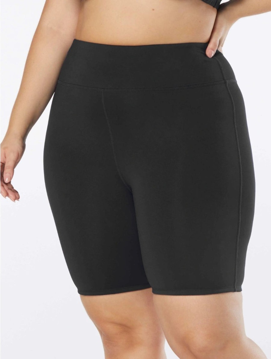 Clothing Sheer-essentials Plus Size | Sport Pace High Waist Plus Size Biker Short