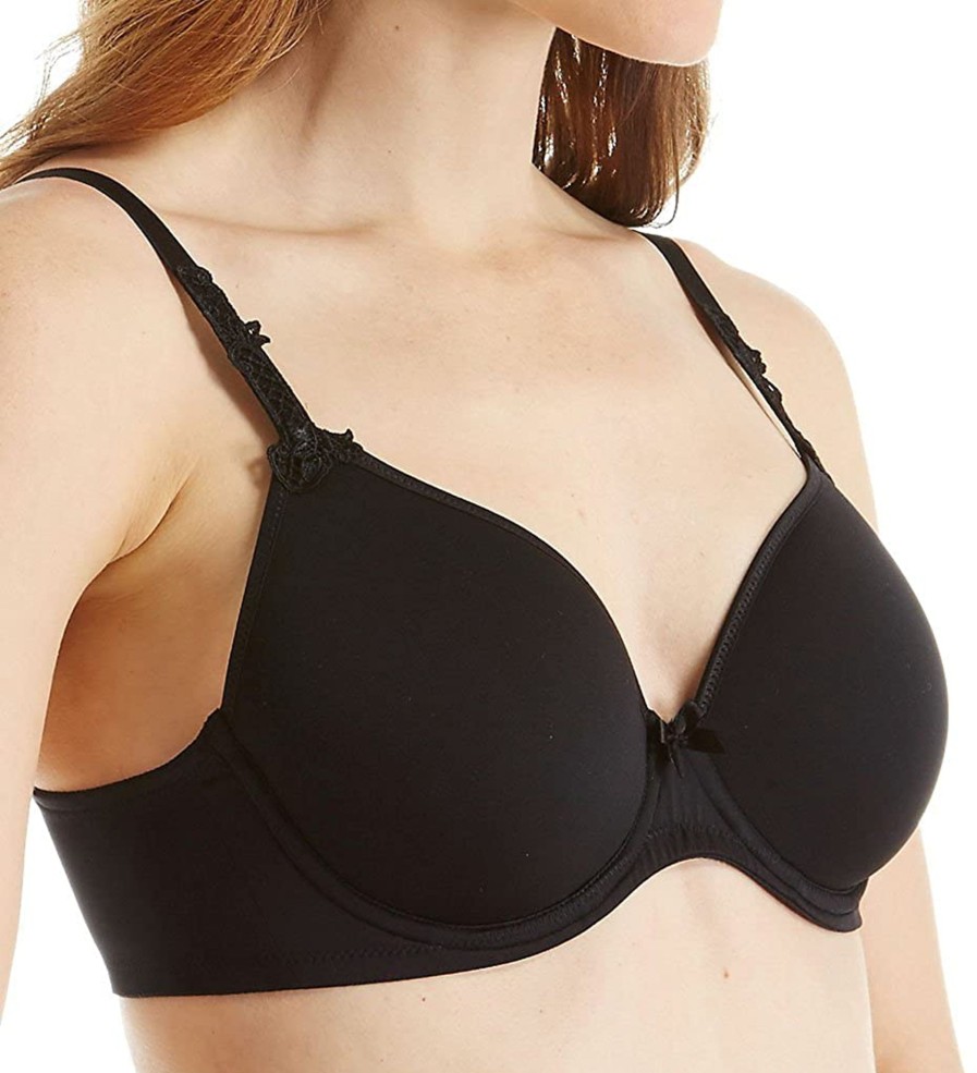 Lingerie & Intimates Sheer-essentials T-Shirt Bras | Essentials Fit 3D Spacer Plunge - Black