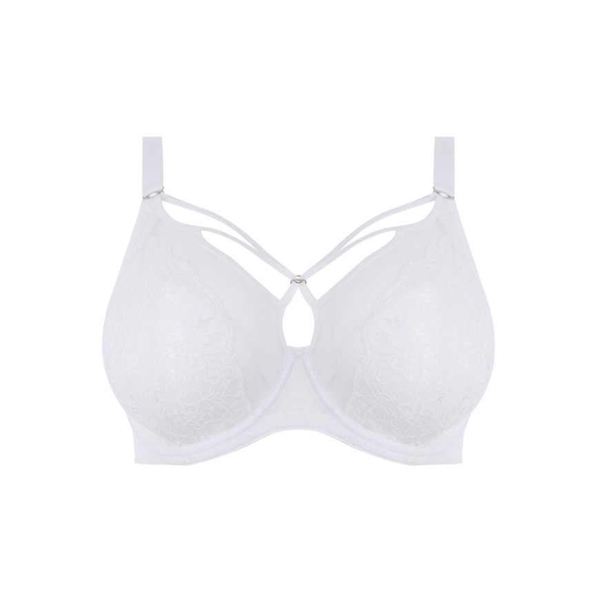 Lingerie & Intimates Sheer-essentials Underwire | Elomi Brianna Plunge Bra - White