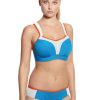 Lingerie & Intimates Sheer-essentials Sports Bra | Panache Underwire Sports Bra- Cobalt