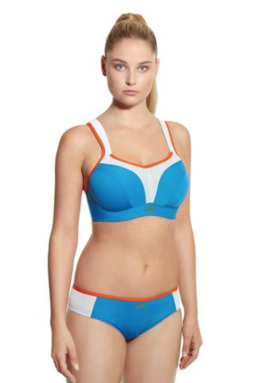 Lingerie & Intimates Sheer-essentials Sports Bra | Panache Underwire Sports Bra- Cobalt