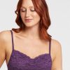 Lingerie & Intimates Sheer-essentials Racer Back | Montelle Cup Sized Lace Bralette - Pinot