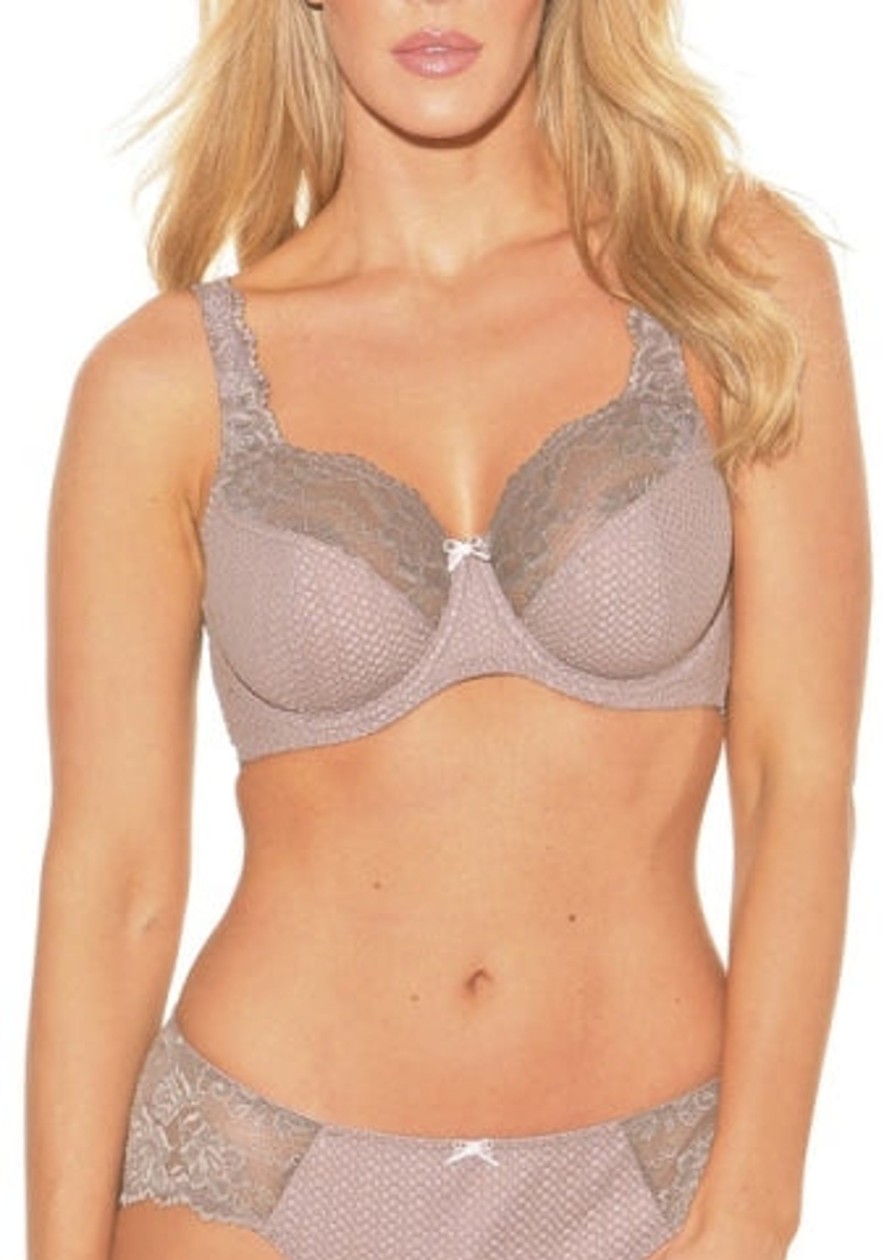 Lingerie & Intimates Sheer-essentials Racer Back | Serena Lace Bra - Taupe