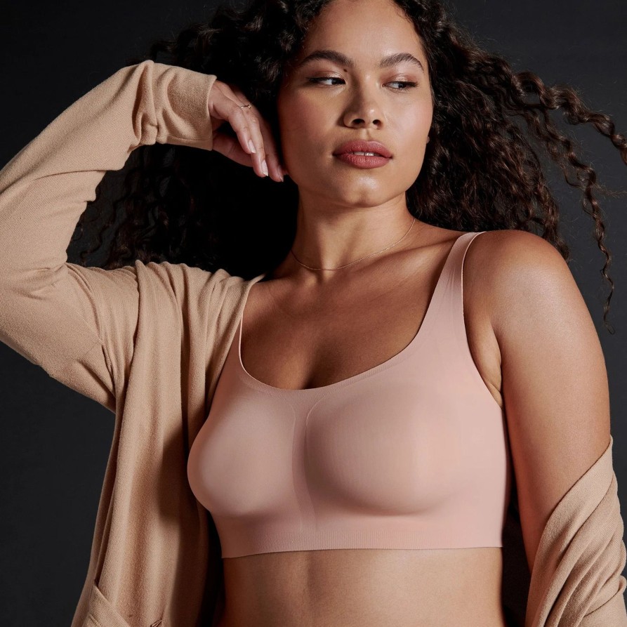 Lingerie & Intimates Sheer-essentials Plus Size | Evelyn & Bobbie Bobbie Scoop Bra