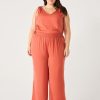 Clothing Sheer-essentials Pants | High Waist Flowy Wide Leg Pants