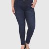 Clothing Sheer-essentials Jeans | Alexa High Rise Skinny Leg - Midnight Blue