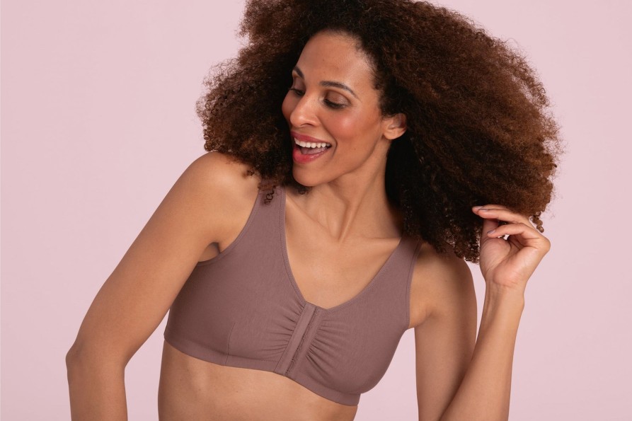 Lingerie & Intimates Sheer-essentials Front Closure | Hazel Post Mastectomy Bra