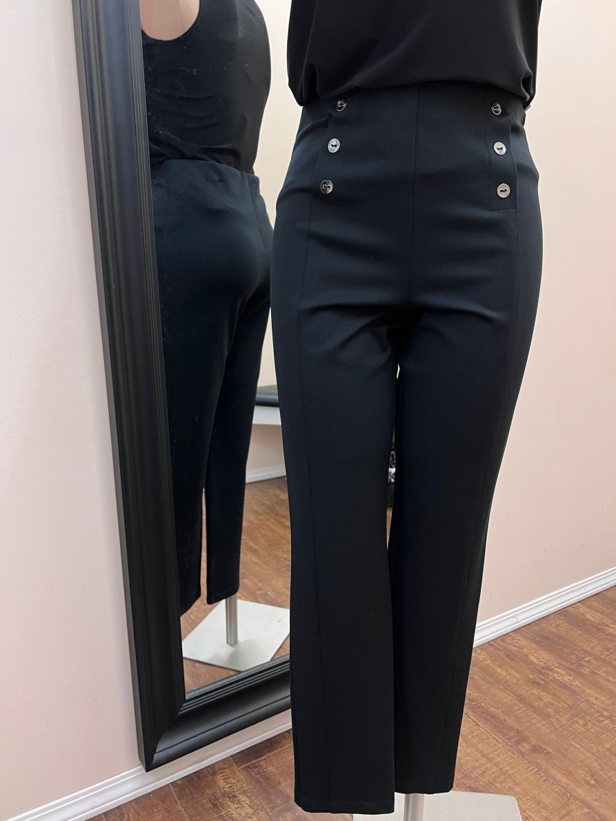 Clothing Sheer-essentials Plus Size | Ladies Straight Leg Dress Pants