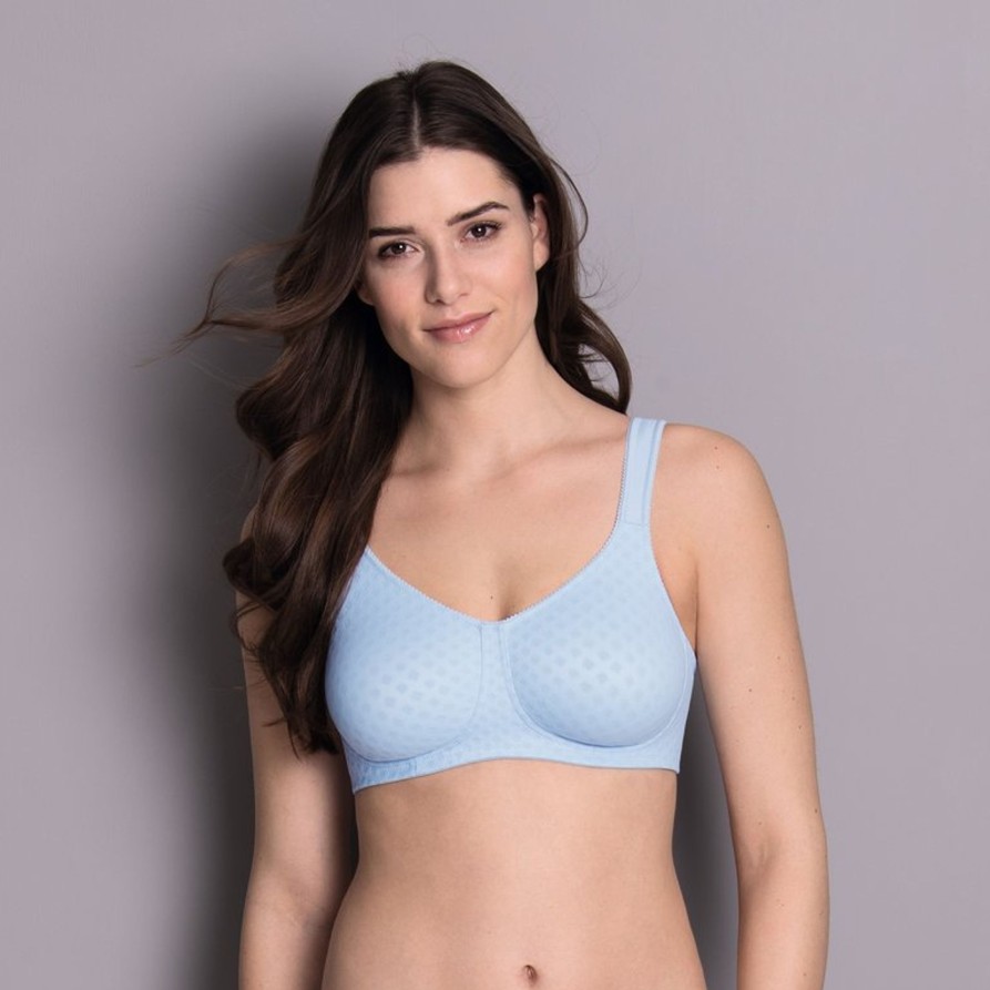 Lingerie & Intimates Sheer-essentials Mastectomy | Lisa Mastectomy Bra - Light Blue