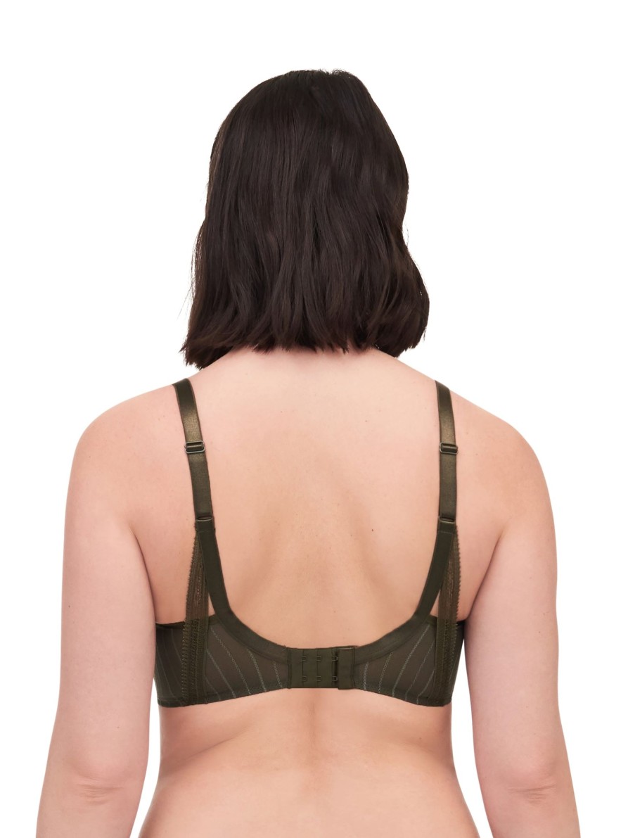 Lingerie & Intimates Sheer-essentials Plunge | Maddie Plunge T-Shirt Bra - Khaki