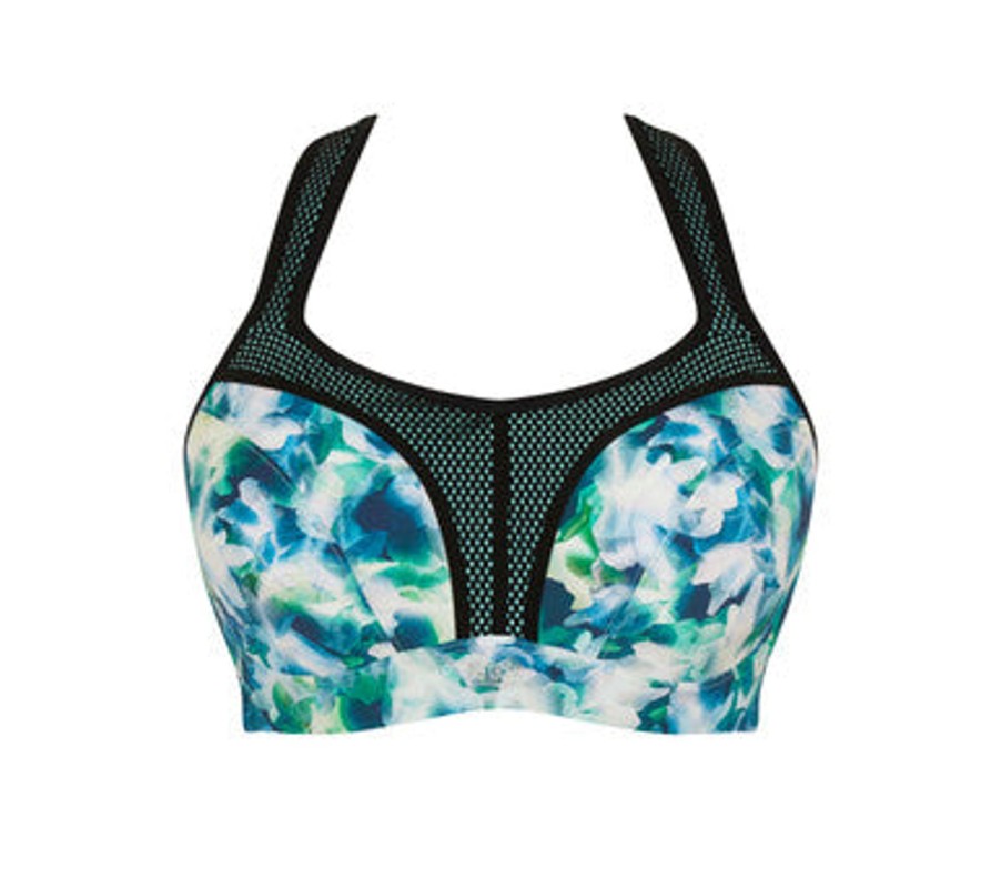 Lingerie & Intimates Sheer-essentials Sports Bra | Panache Underwire Sports Bra - Digital Bloom