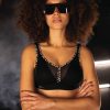 Lingerie & Intimates Sheer-essentials Sports Bra | Air Control Sports Bra Deltapad - Black / Kalahari