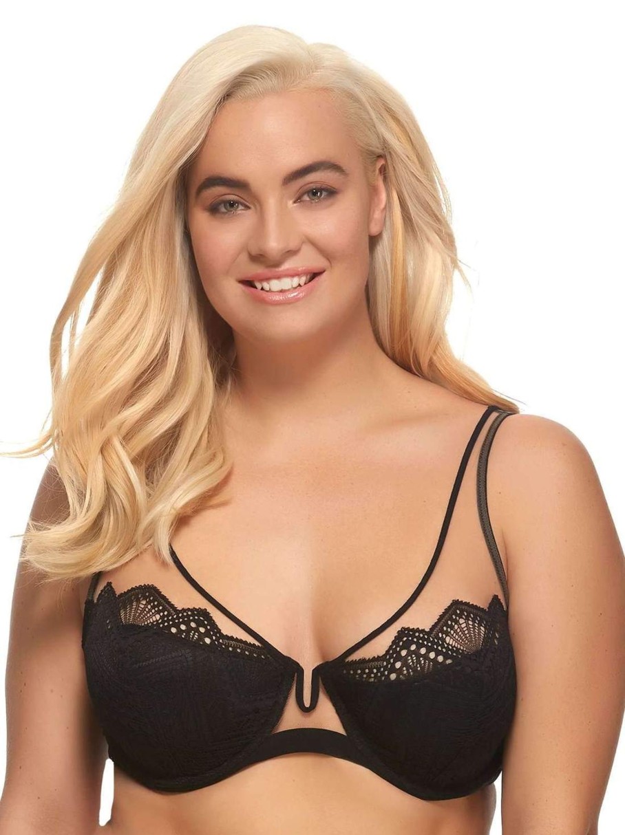 Lingerie & Intimates Sheer-essentials Underwire | Stunning Contour Underwire Plunge Bra