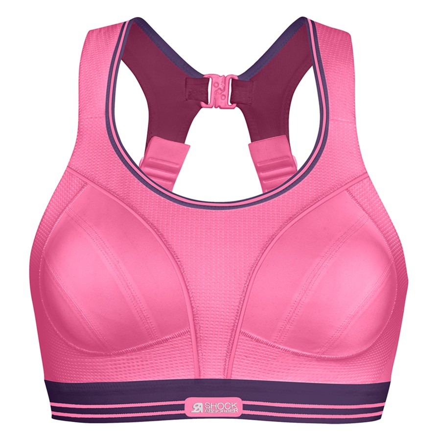 Lingerie & Intimates Sheer-essentials Sports Bra | Shock Absorber Ultimate Run- Pink/Purple