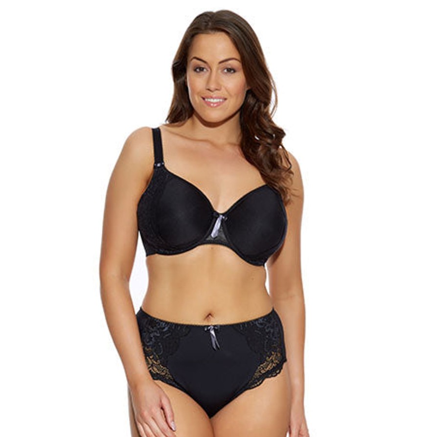 Lingerie & Intimates Sheer-essentials Underwire | Amelia Moulded - Black - Size Ff 46