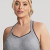 Lingerie & Intimates Sheer-essentials Sports Bra | Non-Padded Active Sports Bra - Charcoal Marl