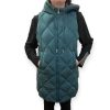 Clothing Sheer-essentials Jackets | Hooded Quilted Vest